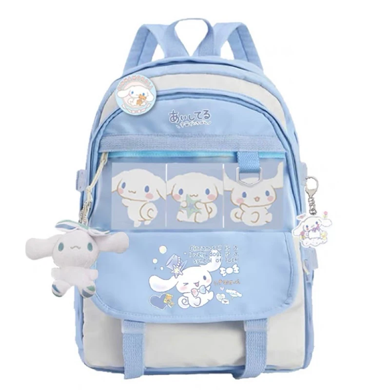 

Cartoon Cute Sanrio Cinnamoroll Backpack Student Large Capacity Schoolbag Children's Schoolbag Children's Gift