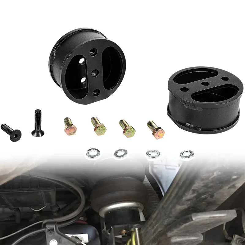 

2" Air Spring Lift Spacer Kit, 2" Steel Axle/Leaf Holder, Suitable WR17602366 for All Vehicles With a 2" Lift