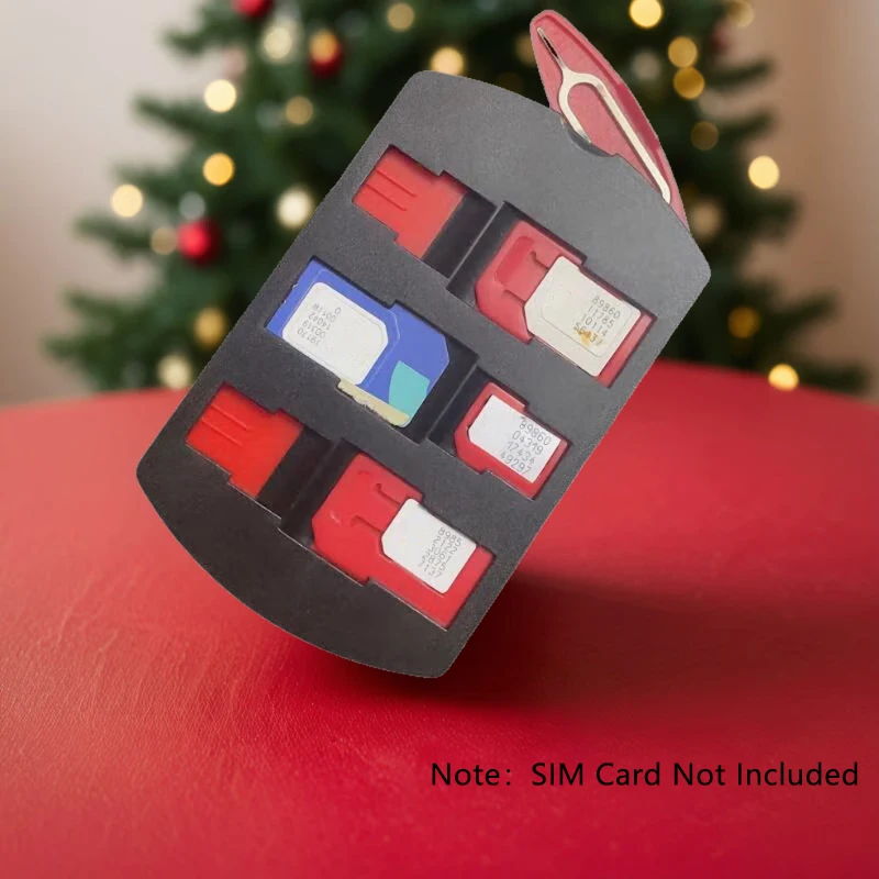 Фото Многофункциональный держатель SIM-карты 4-в-1 для адаптера двойной SIM-карты Micro Nano для ipad, съемный контакт №3