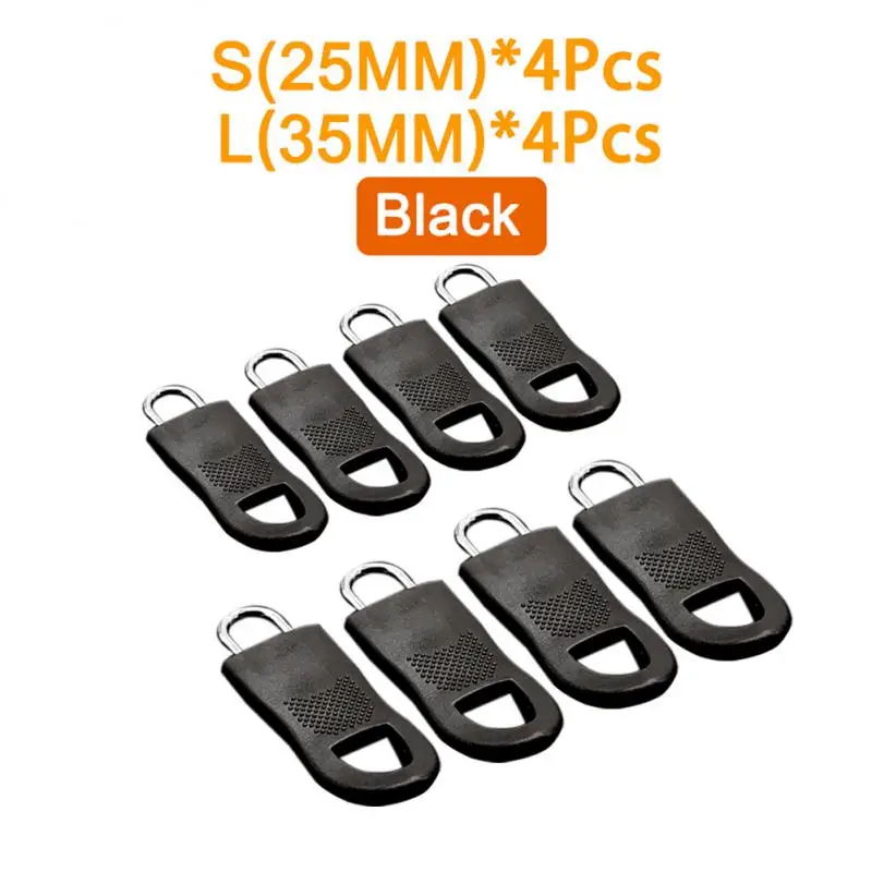 

New Universal Detachable Zipper Puller Set Repair Kit Zipper Pull For Zipper Slider DIY Sewing Craft Sewing Kits Resin Zip Head