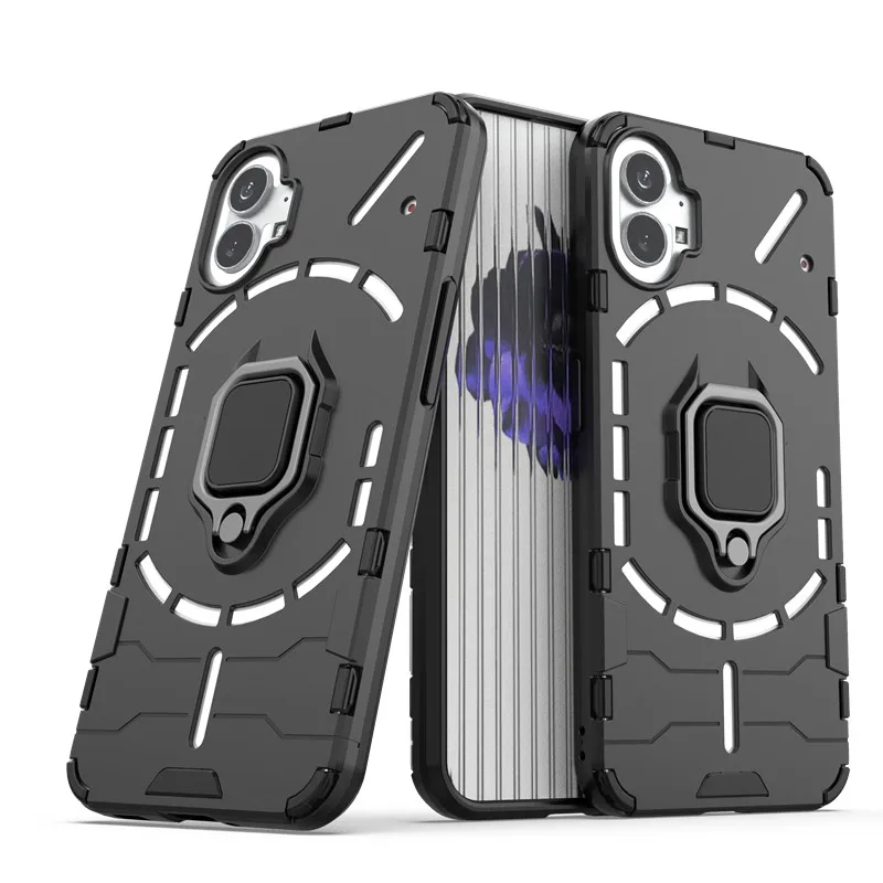 For Nothing Phone 1 Case For Nothing Phone 1 Cover Shockproof Hard PC Armor Holder Silicone Bumper For Nothing Phone 1 Case