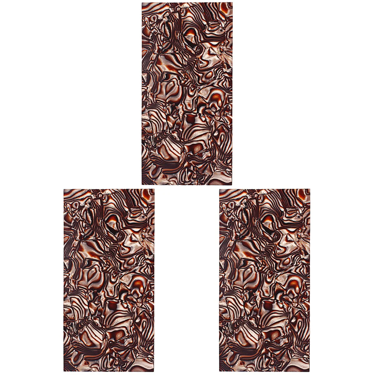 

3pcs Celluloid Guitar Veneer Scratch Plate Pickguard Sheet for Acoustic Guitar (198x0.8mm)