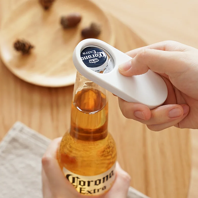 

Opener Magnetic Beer Bottle Opener Refrigerator Magnet Personality Creative Soda Drink Bottle Opener Net Red Magnet Bottle