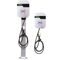 level 2 7kw 32a type2 ce tuv wallmounted smart electric car charger station