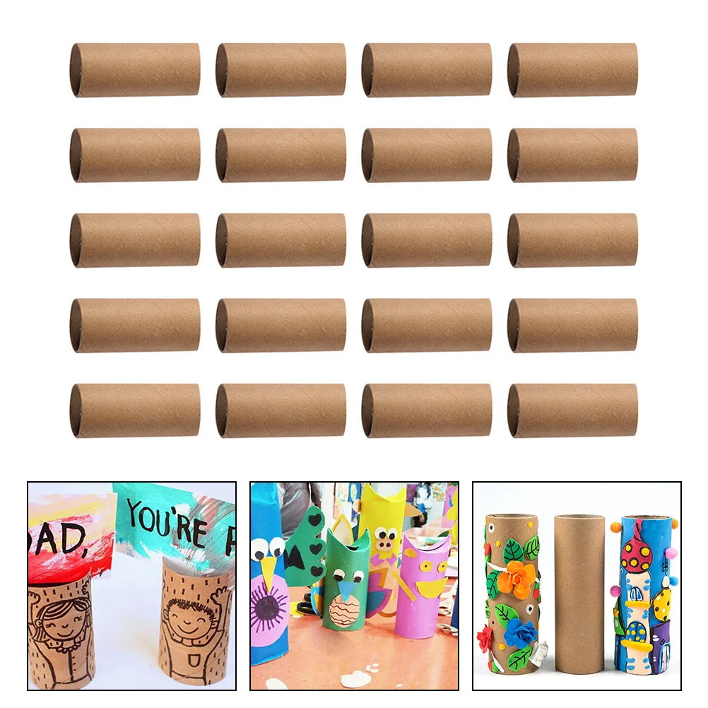 

Круглые бумажные трубки для детского сада, бумажные трубки ручной работы, материалы для граффити «сделай сам», 20 шт.