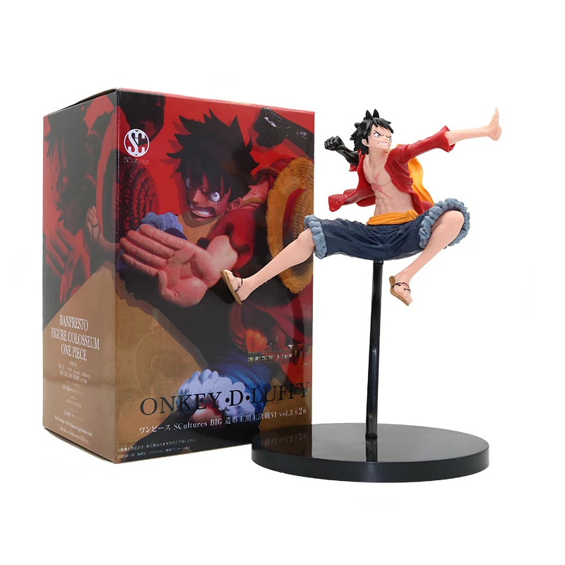 

17.5cm Anime One Piece Monkey D. Luffy Theatrical Ver. Action Figure Battle On Top Dolls PVC Models Toys Collection Kids Gifts