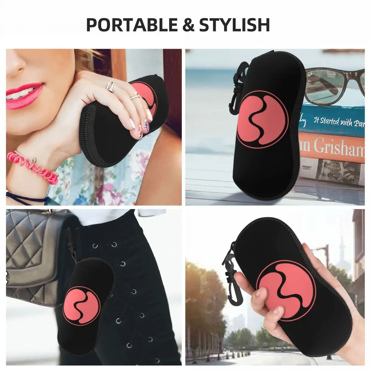 Чехол для очков с логотипом Gaga Planet Chromatica (PinkGreen) защитный чехол солнцезащитных