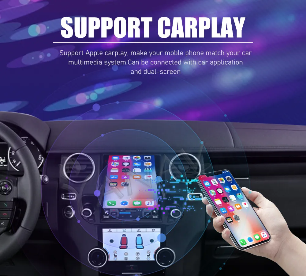 128G головное устройство GPS-навигация автомобильное радио Carplay для Land Rover Landrover Discovery