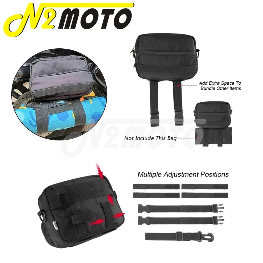 Универсальная сумка на руль для Harley Softail Low Rider ST Sportster XL Touring BMW Yamaha мотоциклетные