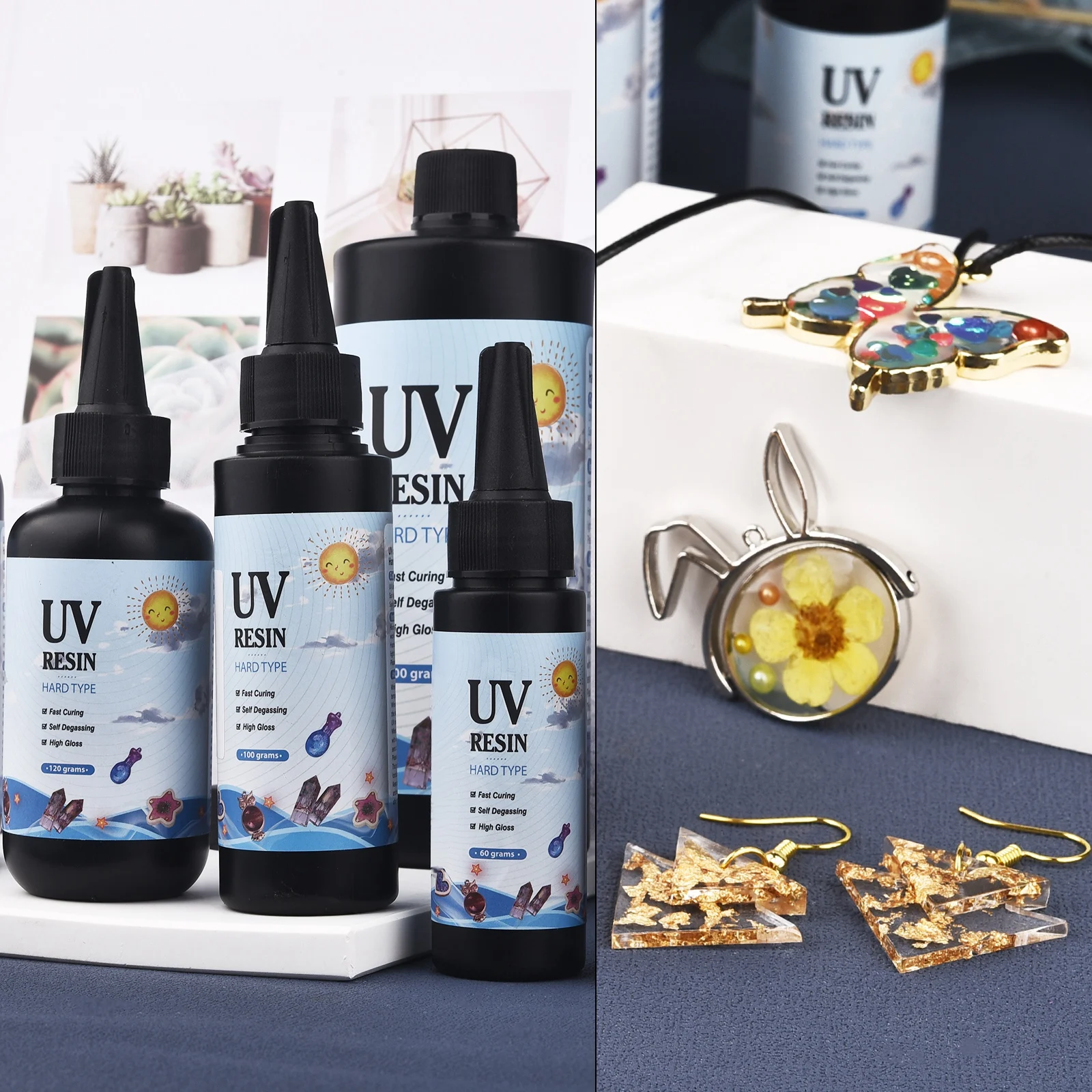 УФ-полимер клей 25/60/100/200/500/1000 г