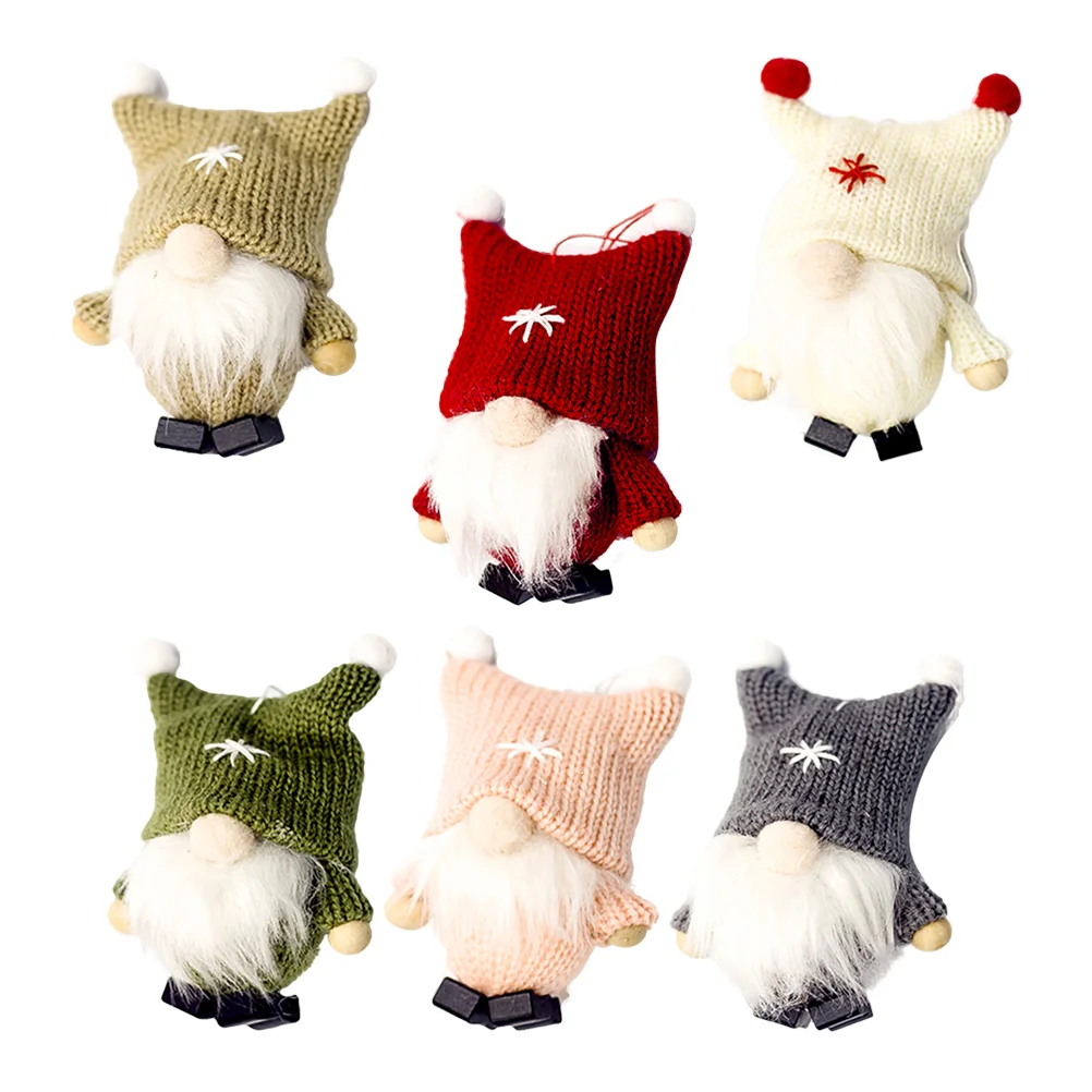 Рождественский гном украшения для елки Санта-Клауса украшение двери плюшевые