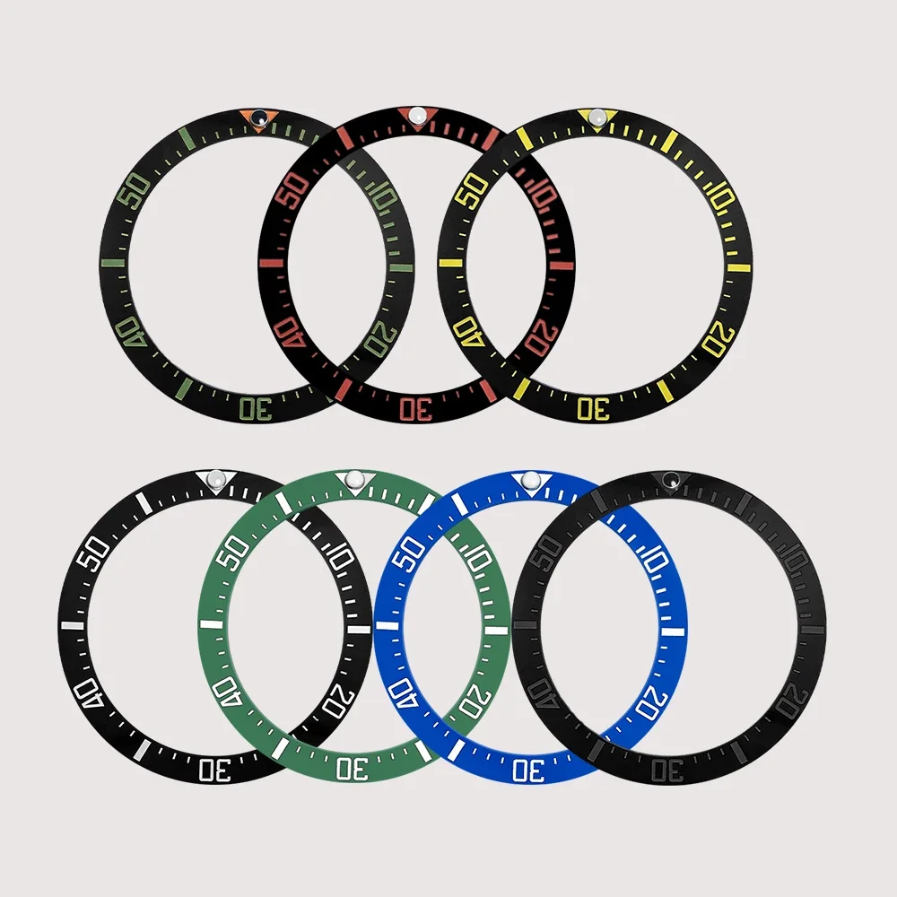 Изогнутый керамический безель 38 мм подходит для SKX007 SUB SRPD корпус часов NH35 NH36