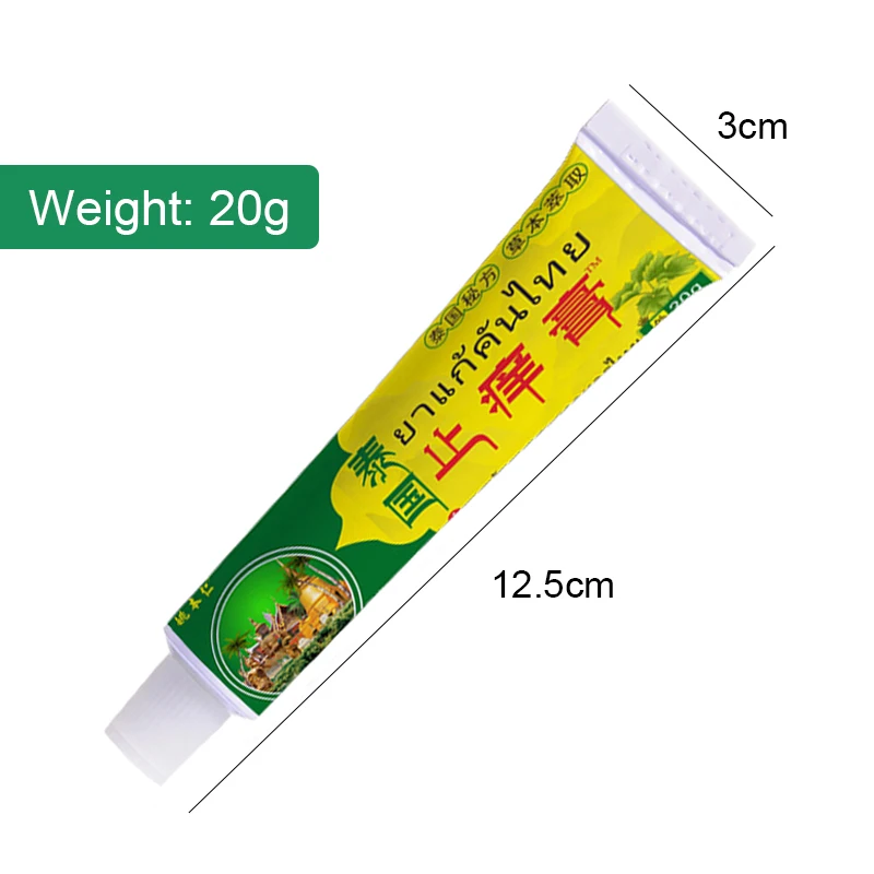 3 шт./лот Таиландские травяные кремы материал от псориаза экземы мазь крем для