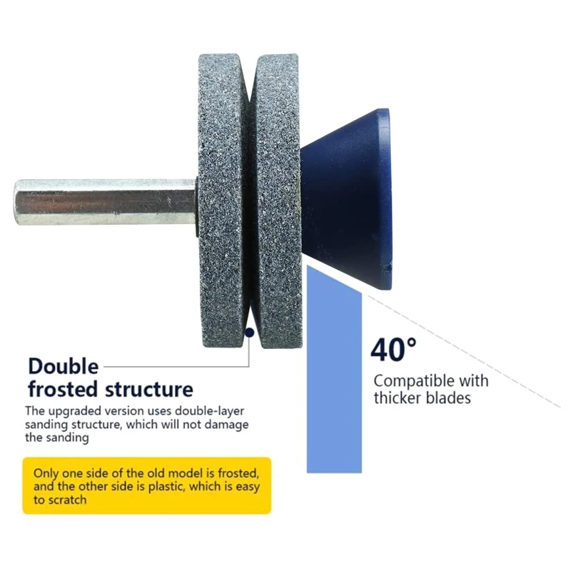 Точилка для газонокосилки шлифовальная роторная дрель ножа ручной дрели