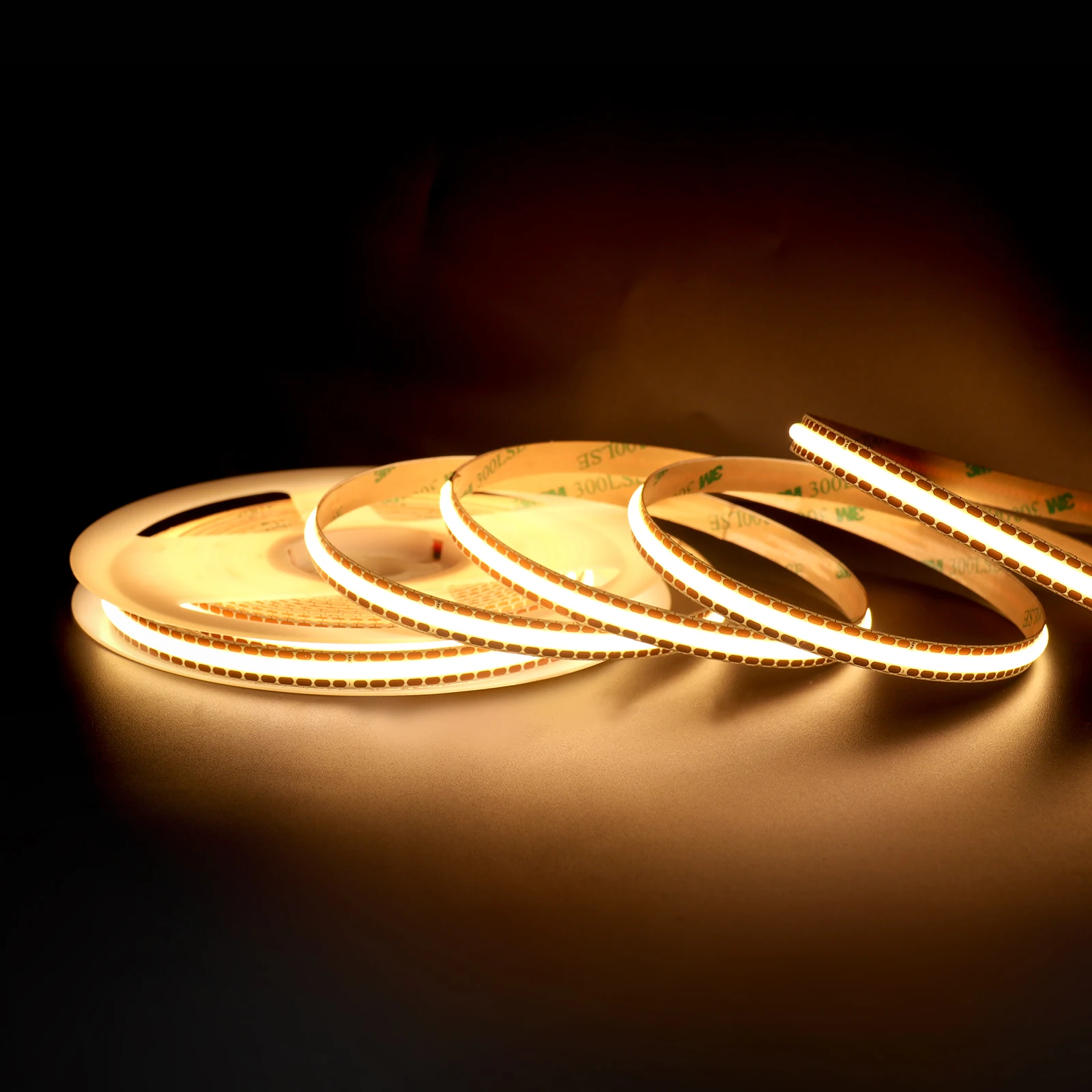 Светодиодные ленты COB премиум-качества затемняющие 480 светодиодов 8 мм гибкая