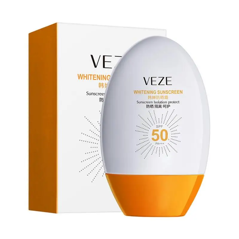 

45ml UV Sunblock Cream Hydrating Whiten & Spot Removal Refreshing Sunscreen Moisturizing Facial Sunscreen For Men & Women