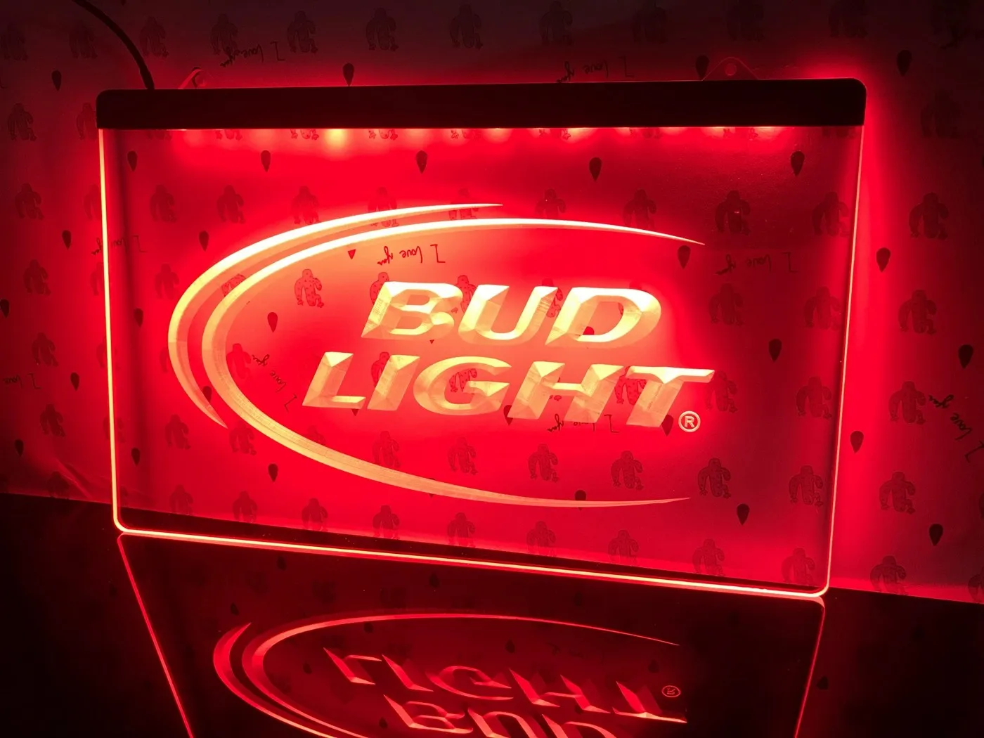 

Bud Lite, пивной бар, паб, клуб, логотип, светодиодная неоновая лампа, знак A003