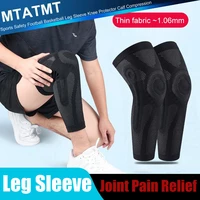mtatmt 1pcs2pcs lengthen leg sleeve compression knee brace support for meniscus tear arthritis acl joint pain reliefsports