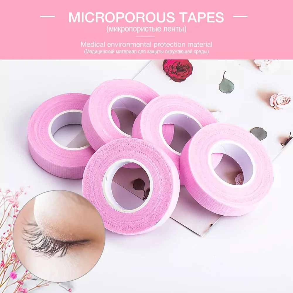 

2023NEW Roll Non-Woven False Eyelash Extension Tape Anti-Allergy Easy Tear Eye Tapes For Grafting Fake Lash Eyeliner Tapes