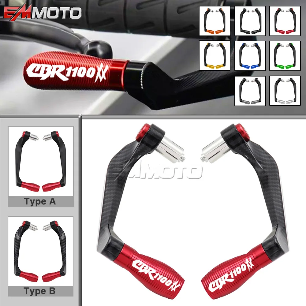 

For HONDA CBR1100XX CBR1100 XX Motorcycle Accessories 22mm CNC Aluminum Handlebar Brake Clutch Levers Handle Bar Guard Protector
