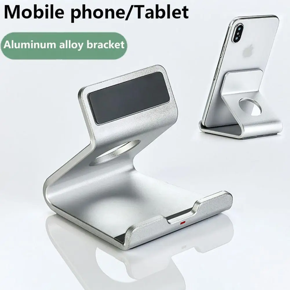 

Portable Desktop Mobile Phone Bracket Stable Aluminum Alloy Mini Lazy Tablet Holder Stand for PC Mobile Phone