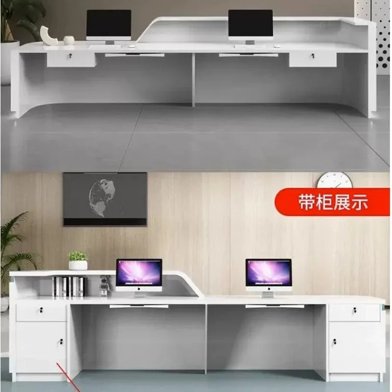 Роскошная офисная стойка регистрации офисный стол современная школа студия