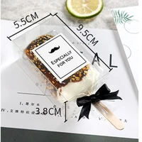 10pcs transparent cakesicle boxes gift plastic box ice cream shaped boxes gift baking accessories