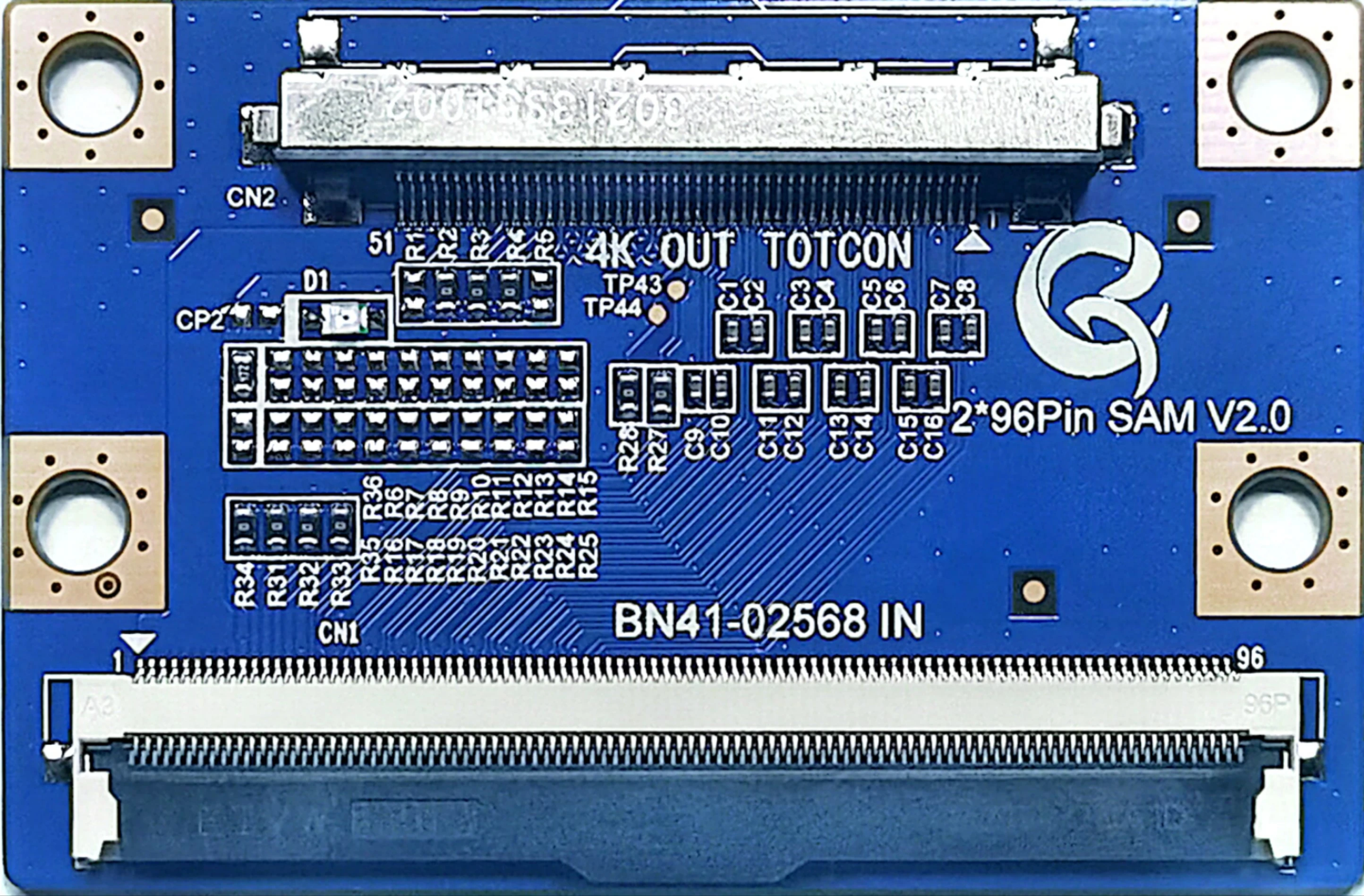 

QK-96P TO 51P 4K signal adapter board No technical support provided, please solve the problem yourself