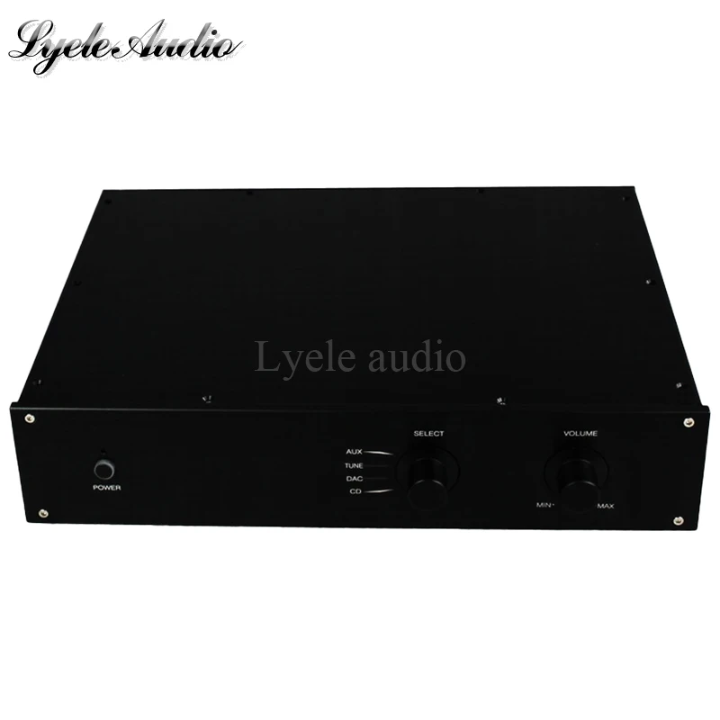 Lyele усилитель 312*425*90 мм металлический алюминиевый корпус с эффектом потертости