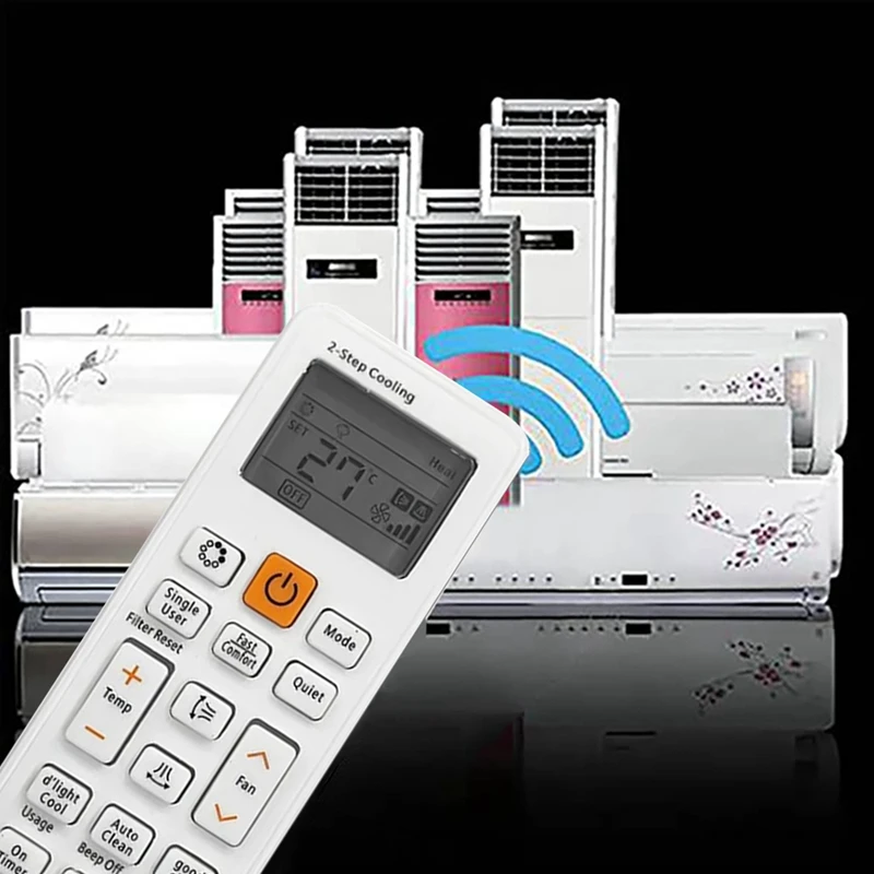 

DB93-11489L Remote Control For Samsung Air Conditioner DB93-14195A Remote Control Replacement