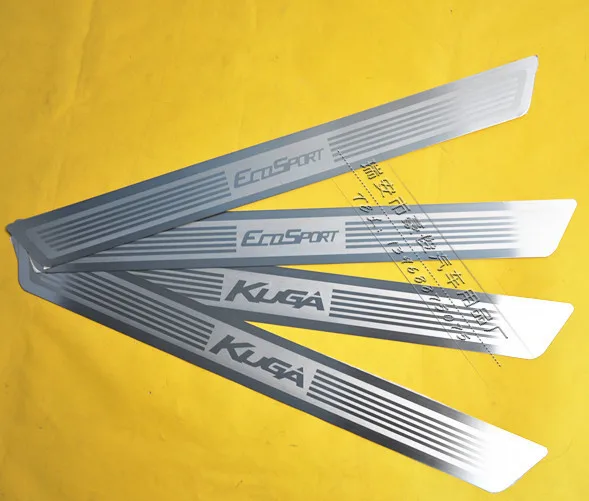 

For Ford Kuga 2013-2016 stainless steel threshold anti-scratch board Welcome pedal anti-scratch protection car accessories