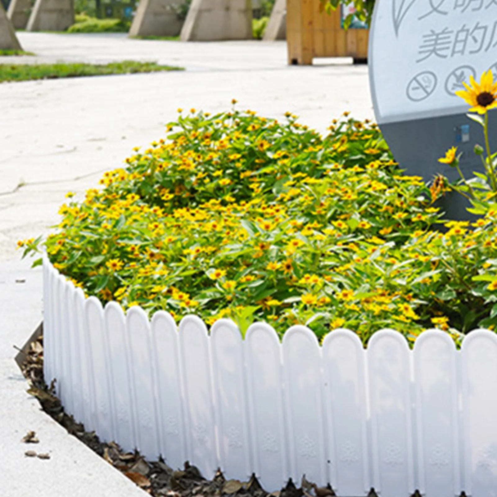 Садовые края и окантовка декоративные ограждения для сада переработанная