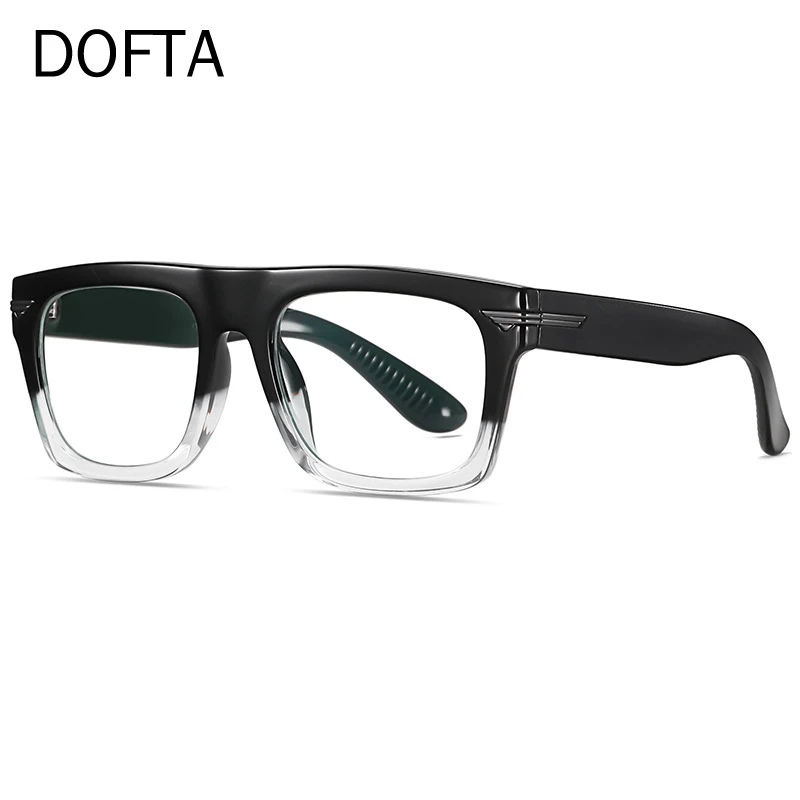 Оправа для очков по рецепту DOFTA мужчин и женщин винтажная прямоугольная