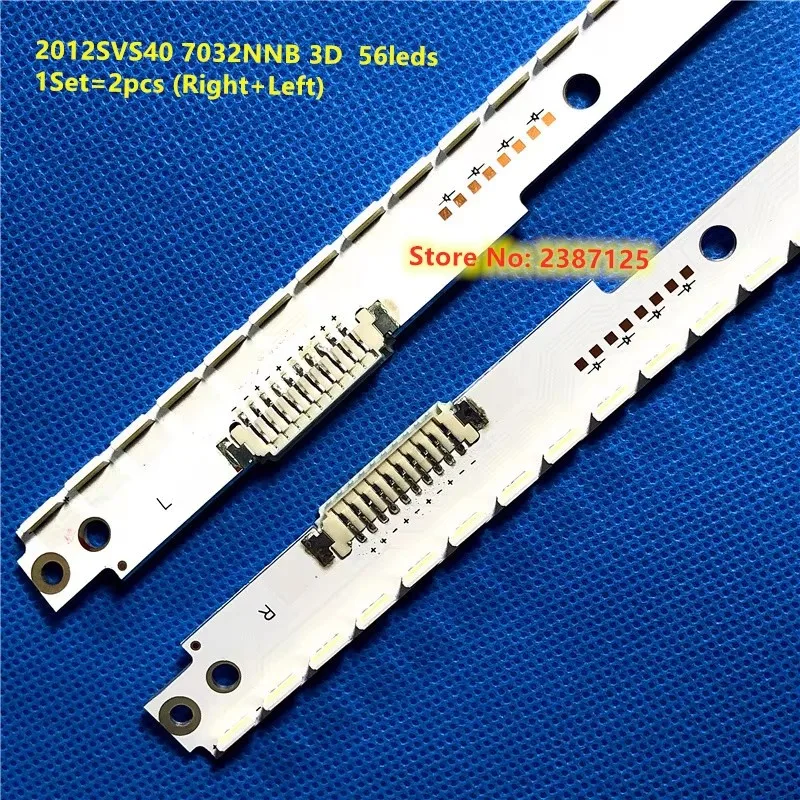 Фото Светодиодная лента подсветки для 2012SVS40 7032NNB LEFT56 RIGHT56 UA40ES5500R UA40ES5600R UA40ES6100 UA40ES6220R UA40ES6600R LE400BGA-B1 №3
