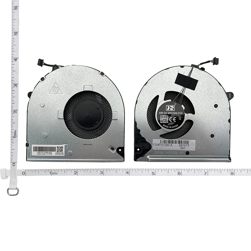 Новый радиатор для ноутбука 15-DW 15-DY 15-DU 15S-DU 15S-DY 15S-GR охлаждающий вентилятор для HP 250 G8 15s-du0002TX DC28000N6F