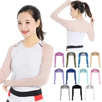 shawl arm sleeves for women breathable arm protector sunscreen uv protection summer arm sleeves for running cycling hiking