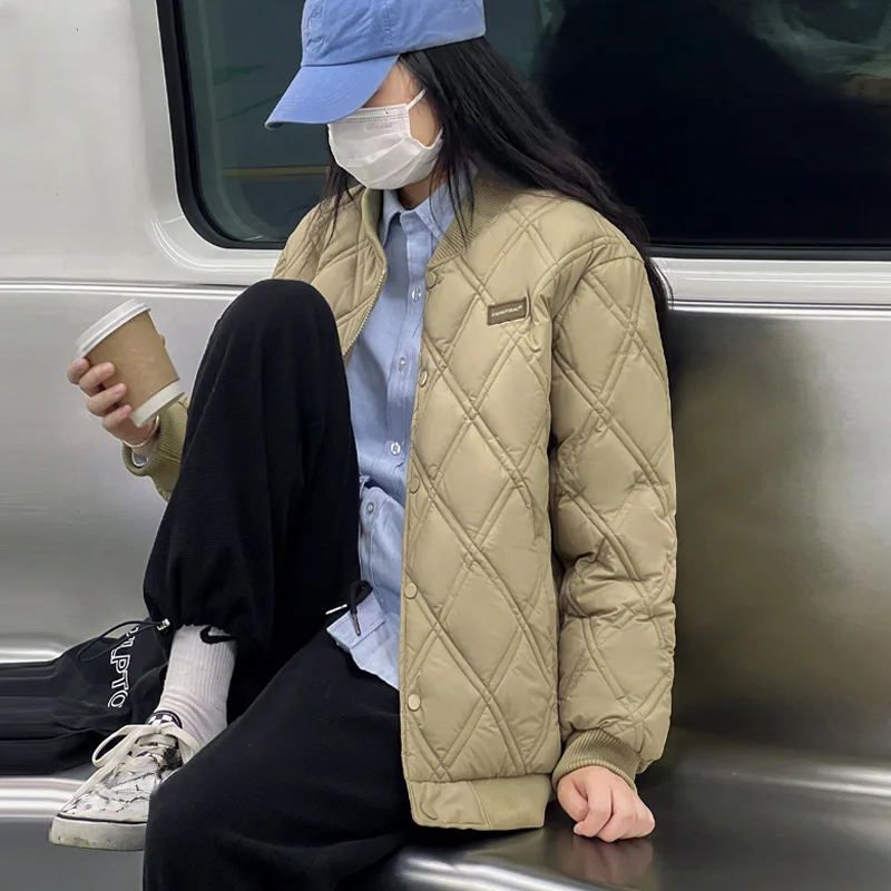 

Winter Jacket New Women Korean Fashion Cotton Coat Female Loose Coat Parka Femme Cotton-padded Jacket Ladies Warm Streetwear SGG