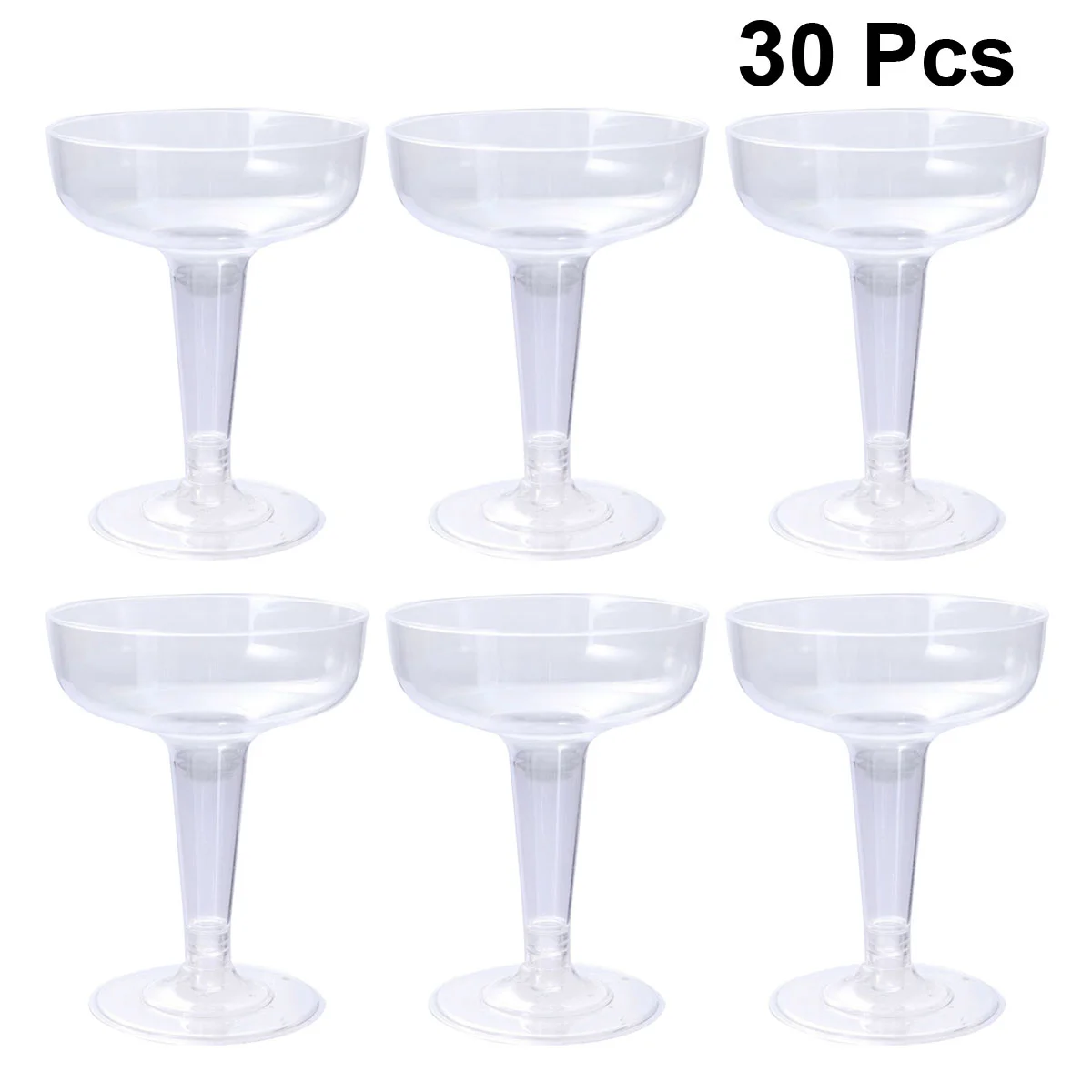 Party Cocktail Cups Plastic Stem Mimosa Glasses Plastic Glass Unique Drinking Cups