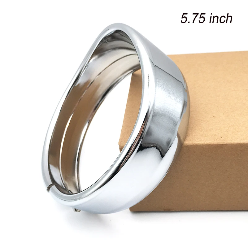 Motorcycle accessories 5.75 inch LED Headlight Trim Ring 69735-05 5 3/4&quot Headlamp Visor for motorcycle sportster 883 |