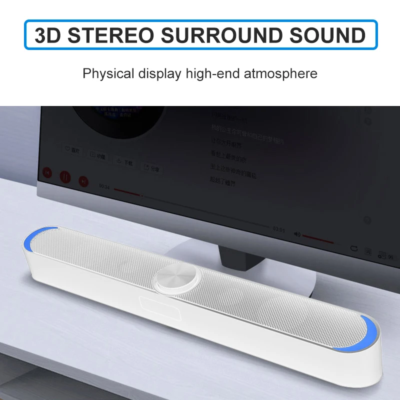 Bluetooth-Колонка SADA мультимедийный динамик с объемным стереозвуком