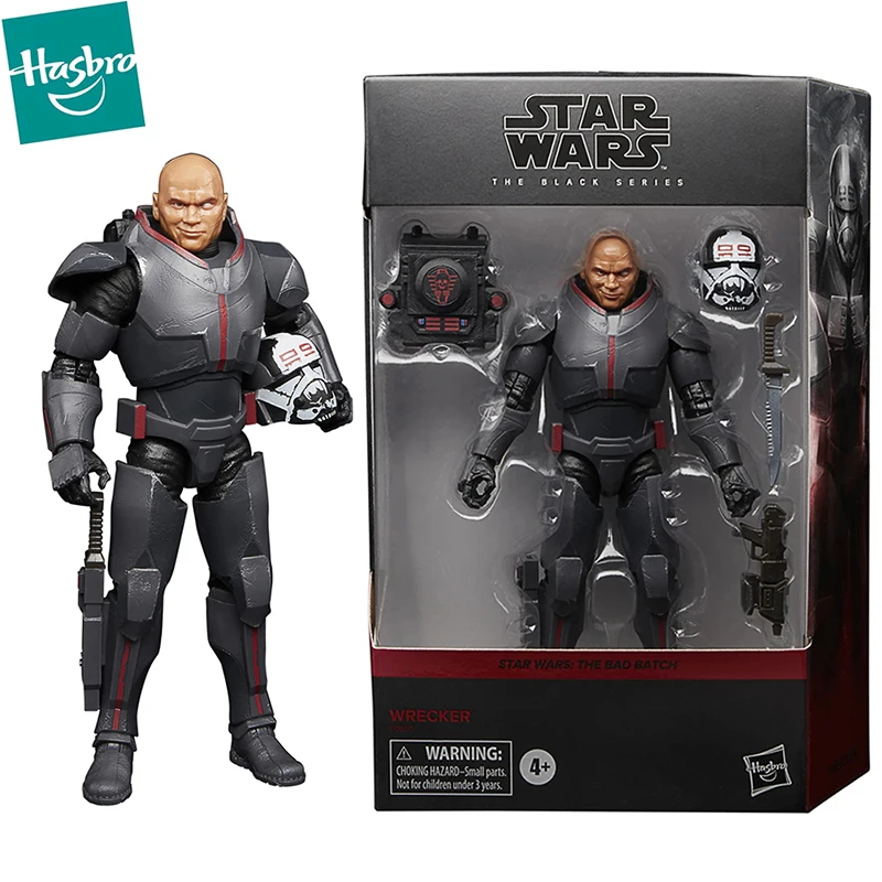 

Экшн-фигурка Hasbro Звездные войны, черная серия, плохая партия, клон Force 99, эвакуатор F0630, аниме, модель фильма, игрушки в подарок