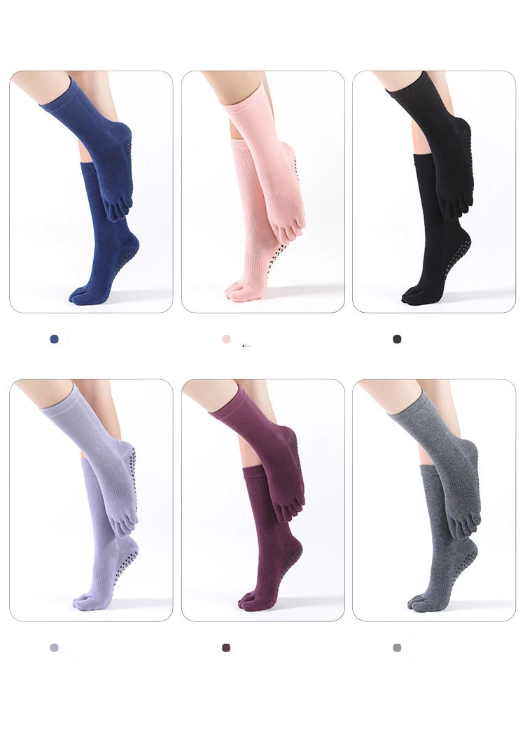 Yoga Socks Professional Non-slip Ladies Dance Beginner Sweat-absorbing Sports Socks Trampoline Socks Women Slippers Socks Women