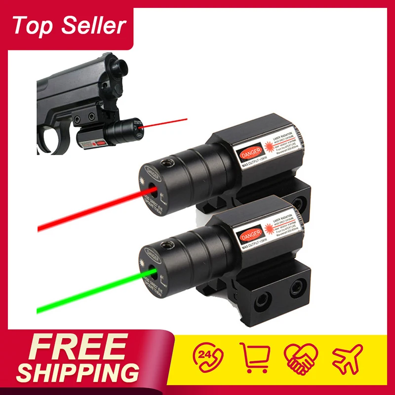 

Tactical Compact Mini Red Dot Laser Sight Riflesscope Pistol Scope Mount for Rifle Sniper Hunting 20mm Picatinny Rail Equipment