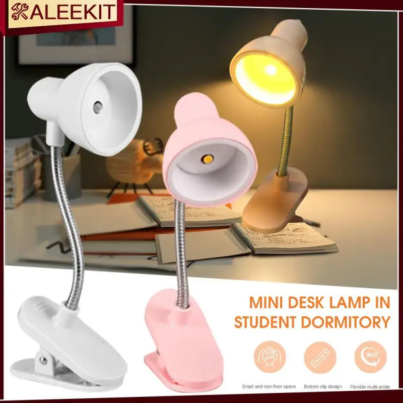 

Book Light Lr41 Three Pieces Mini Table Lamp 12.5x5cm For Bedroom Study Desk Lamp Ins Decoration Reading Lamp Abs Bedside Home