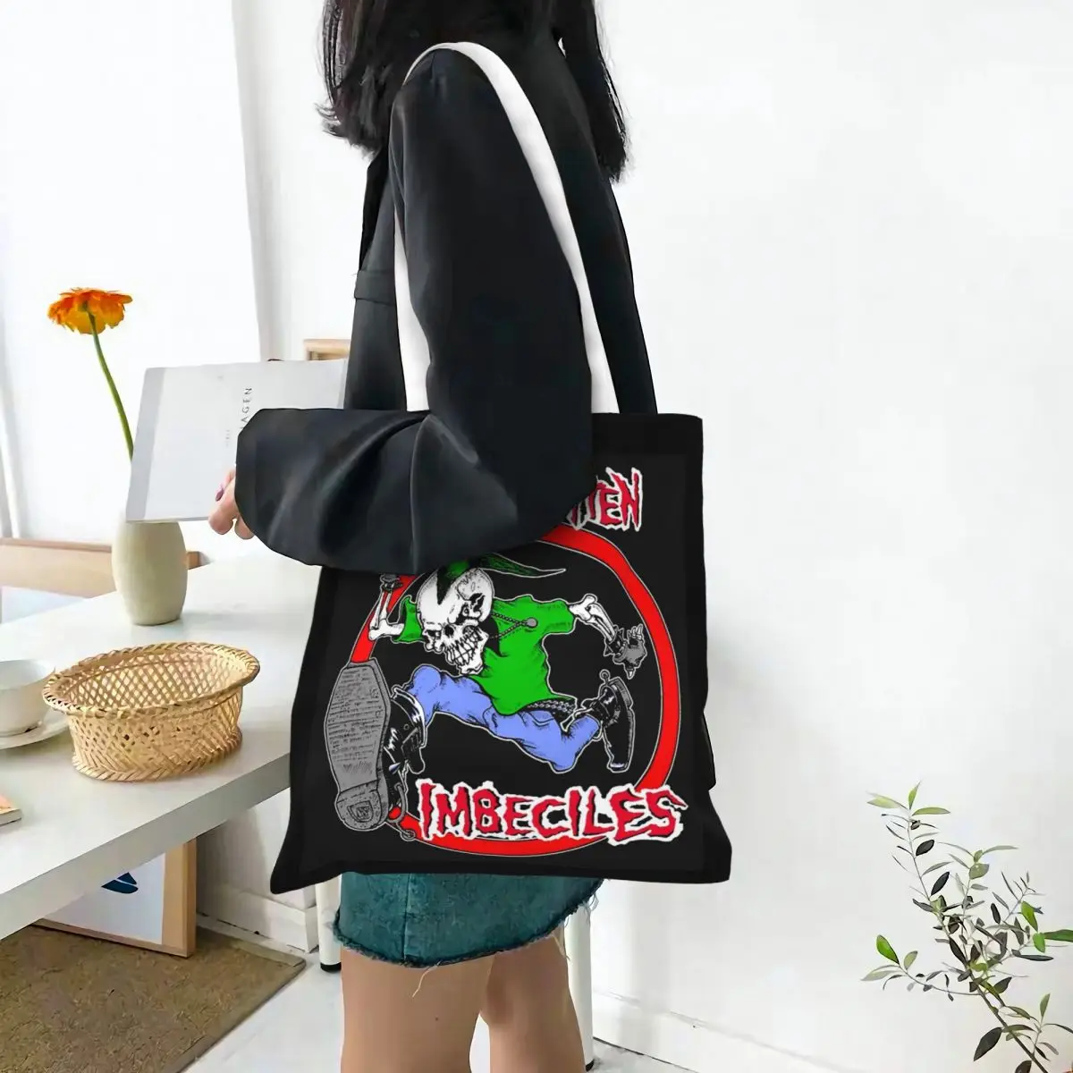 Холщовая Сумка-тоут DRI для музыкальной группы грязные грязеотталкивающие сумки