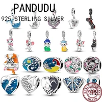 xinre 925 sterling silver exquisite animal heart jewelry beads suitable for original pandoha bracelets fashion charm jewelry
