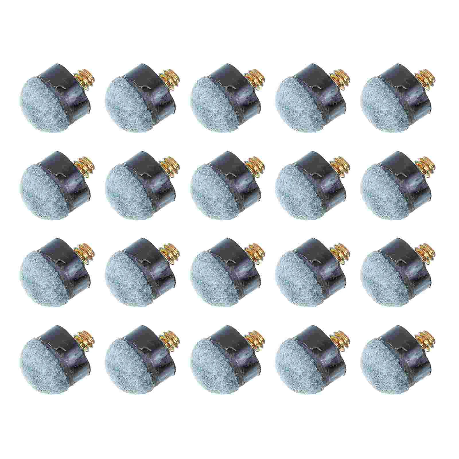 

Cue Tips Pool Billiard Tip Stick Replacementscrewfor Snookerparts Accessories Necessity Supply Accessory Soft Billard Glue Head