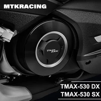 mtkracing motorcycle accessories cnc chain cover decoration protection mud for t max 530 dx tmax530 tmax 530 sx 2017 2019