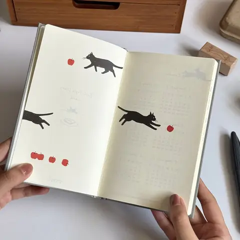 Синий многофункциональный блокнот Schedule Book B5