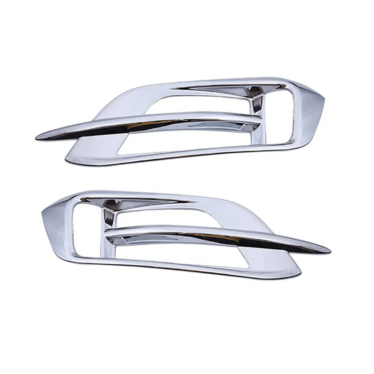 Хромированная накладка на заднюю противотуманную фару автомобиля для Honda Civic 10th